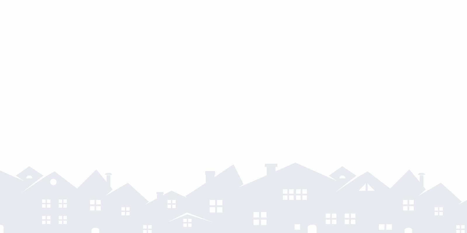 blue tranparent background with house